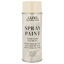 Luxi radiatorspray hvit blank - 400 ml